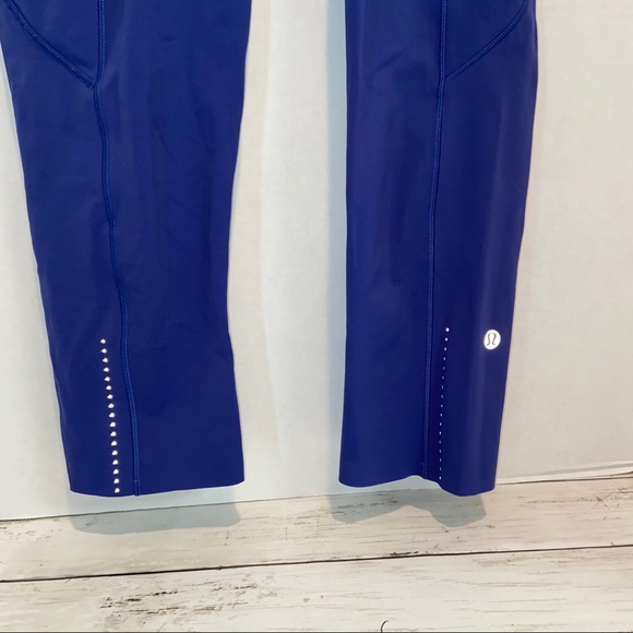 Blue Lulu Lemon Leggings - Picture 2 of 5